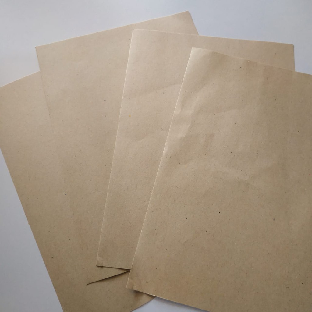 5 pcs Kertas Samson / Kertas Vintage / Kertas Aesthetic Berukuran A5 Dengan Ketebalan 80 gsm