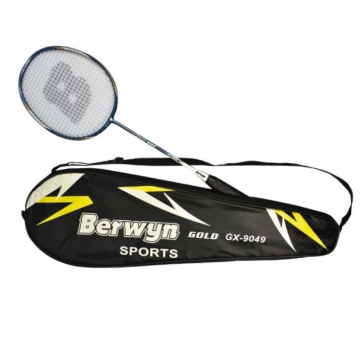 Raket Badminton aluminium Dan Karbon Grip Pvc Kinetic