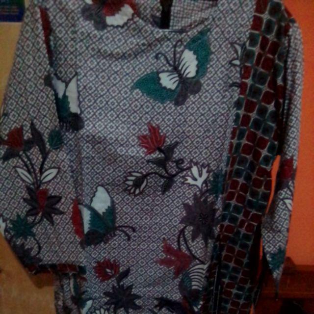 Gamis Batik Manggar, Padi,sekar,cantik,kubis,kipas,daun,kupu,nadine,gendis