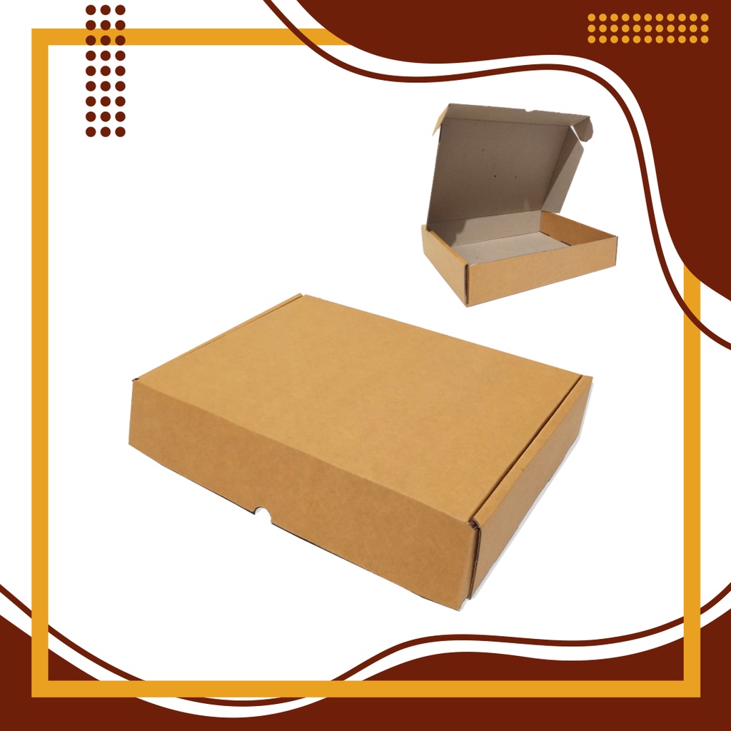 

Box DC LS 25 x 20 x 5 cm Kardus/Baju/Karton/Hampers/boxHoodie/Polos - Bisa Custom Sablon