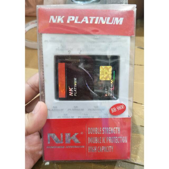 Baterai blackberry torch 9800 nk platinum TEBAL