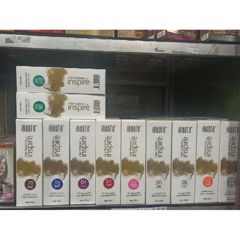 Inaura color exolosion inspire pewarna rambut 100ml