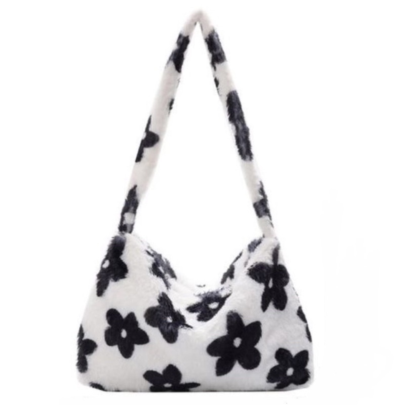 Daisy fluffy furry y2k bag