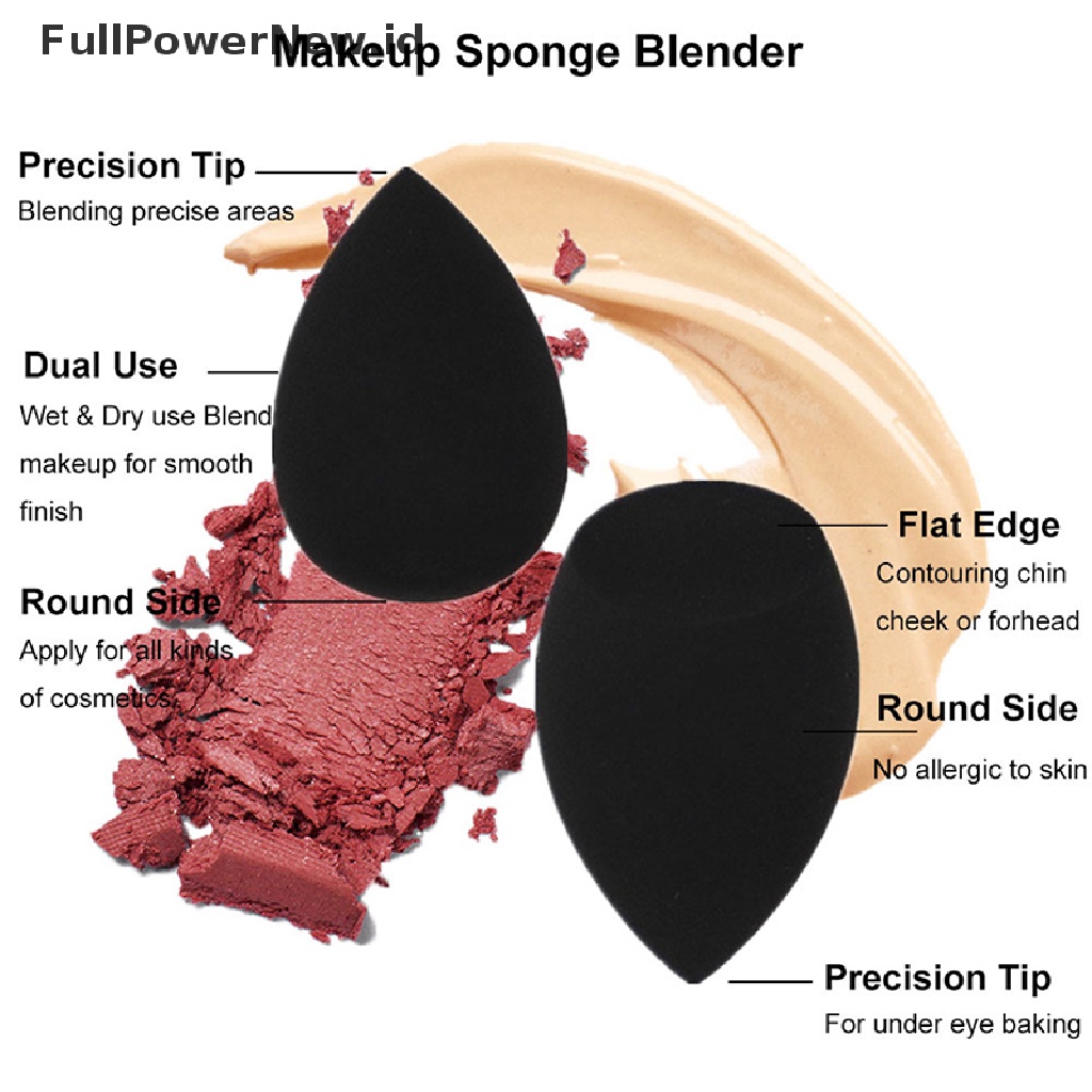 (Full) Spons Beauty Blender Untuk Foundation / Concealer