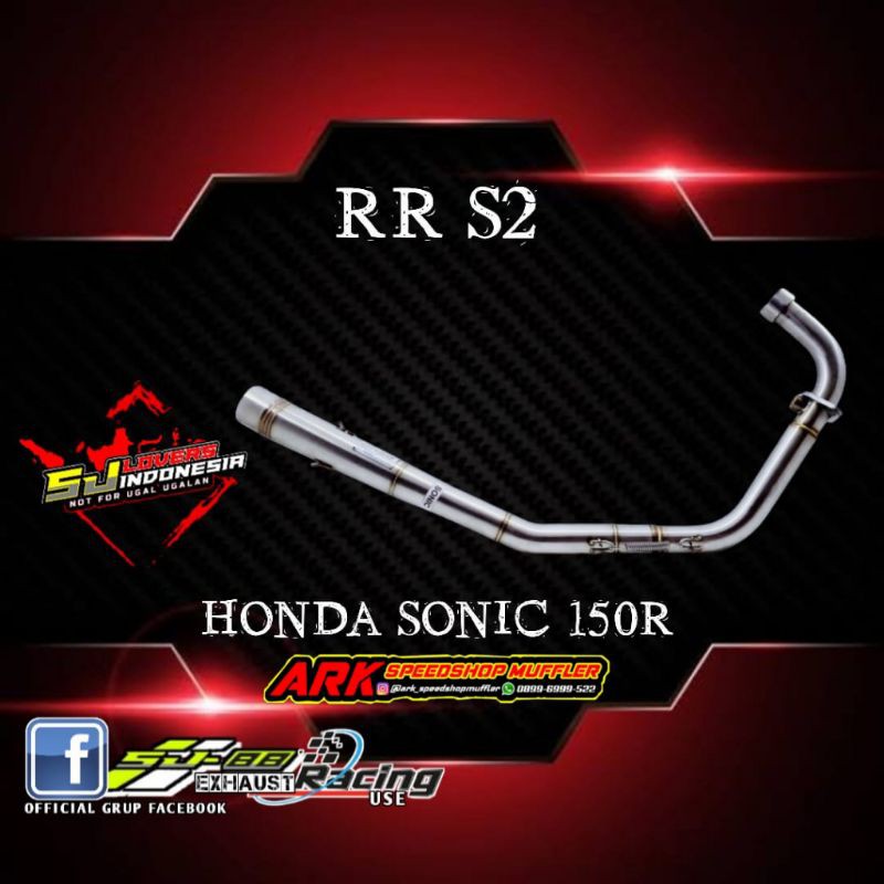 header / leheran honda sonic road race type rr s2 original sj88