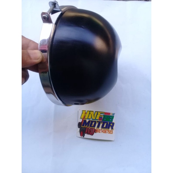 Batok L2G Hitam list chrome pnp daymaker 5,75 inch