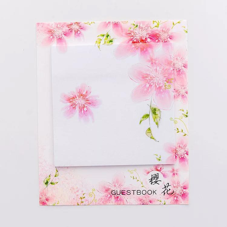 ANEKAGROSIR | STICKY NOTE MOTIF BUNGA SAKURA - MEMO MINI - STICKY NOTE-2