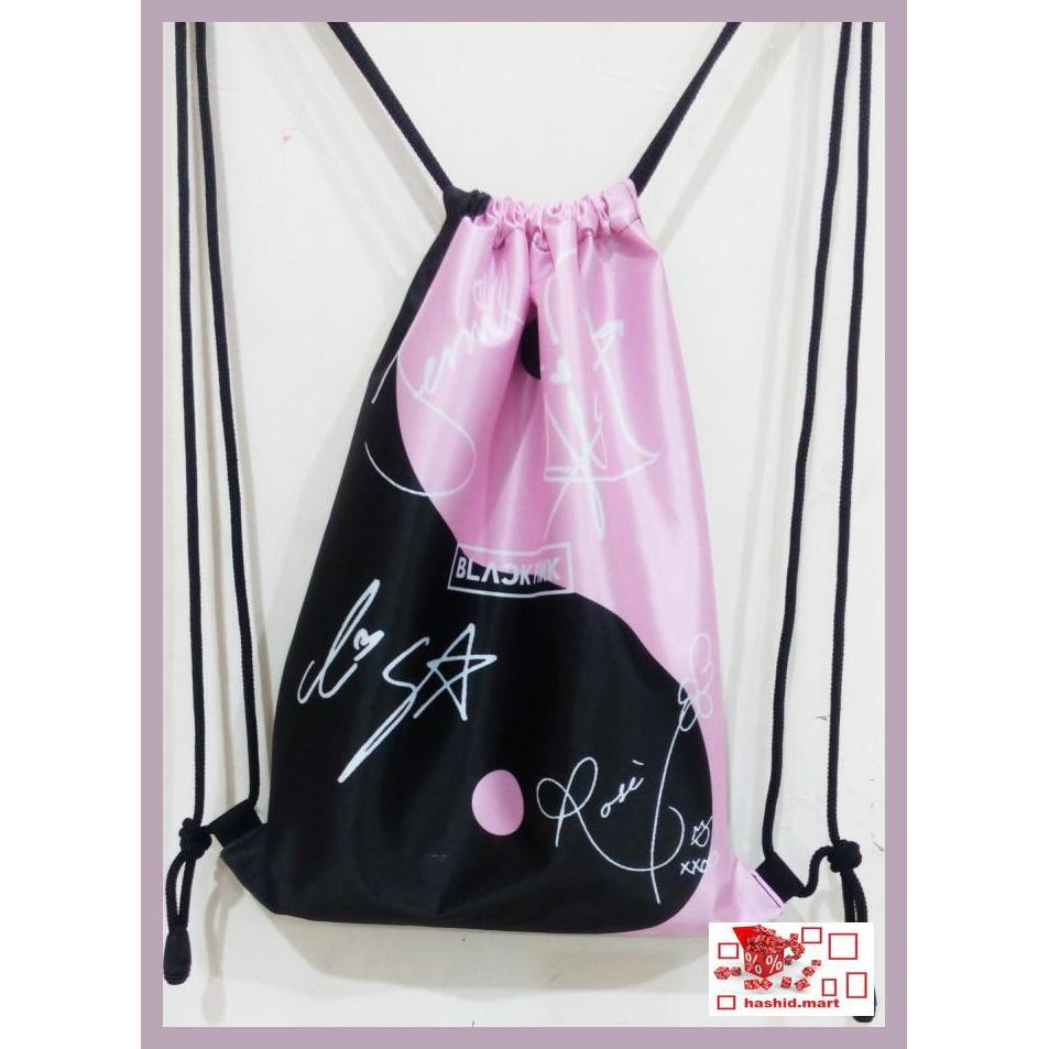 

T7Ryh6R7- Paket 1 Tas Serut Dan 1 Hpo T4 Pensil Kpop Blackpink, Lebih Hemat Tufjt79Tt-