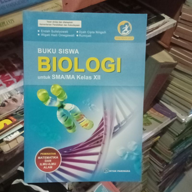 Buku biologi kelas 3sma penerbit intan pariwara