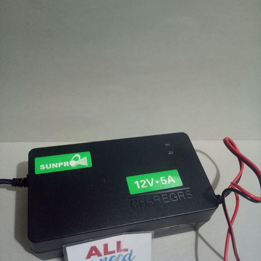 Charger Battery Sunpro 12V 5A Sunpro / Cas Aki Sunpro 12V5A