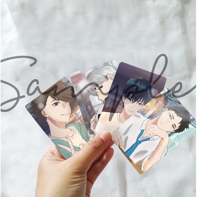 Photocard Haikyuu Character Fanart Halu 2.0