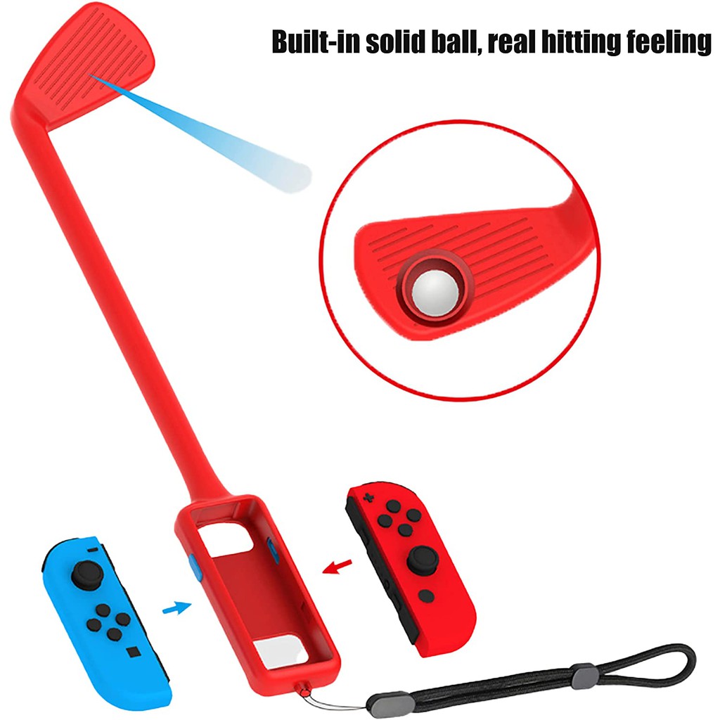 PGTECH GP-331b Golf Club for Nintendo Switch Mario Golf Super Rush