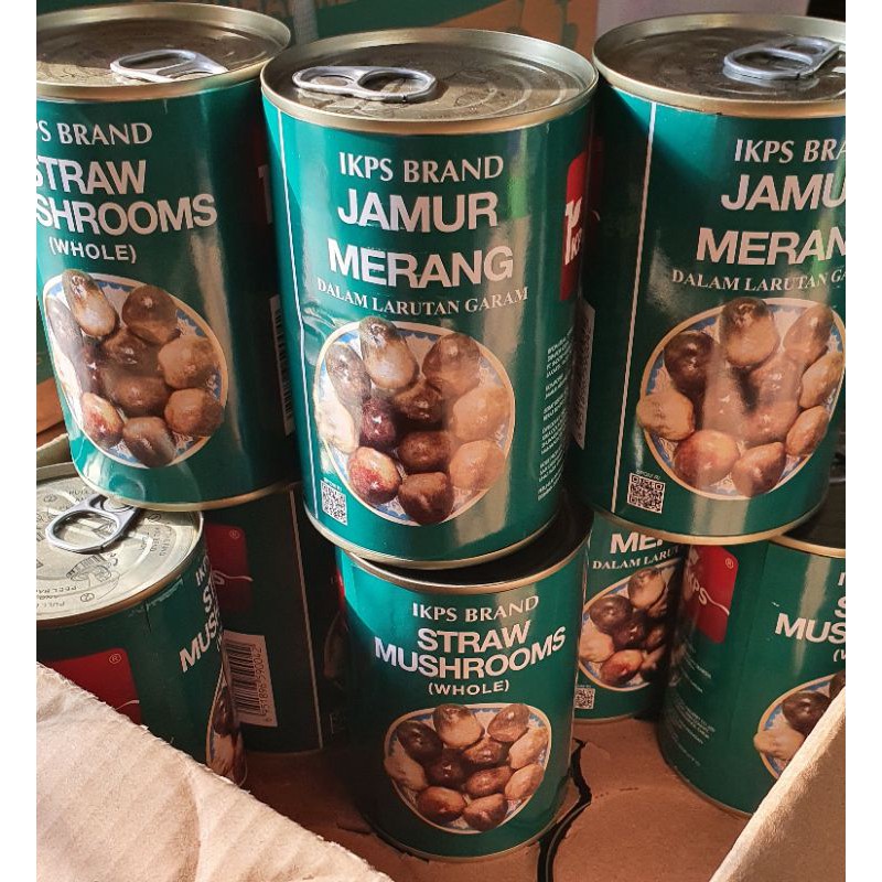 Jual Straw Mushrooms Ikps Jamur merang kaleng 425g Shopee Indonesia