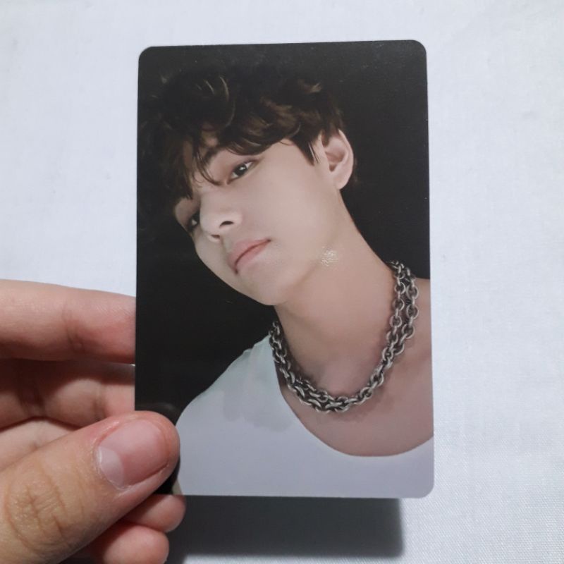 photocard official bts d-day calendar taehyung d-6