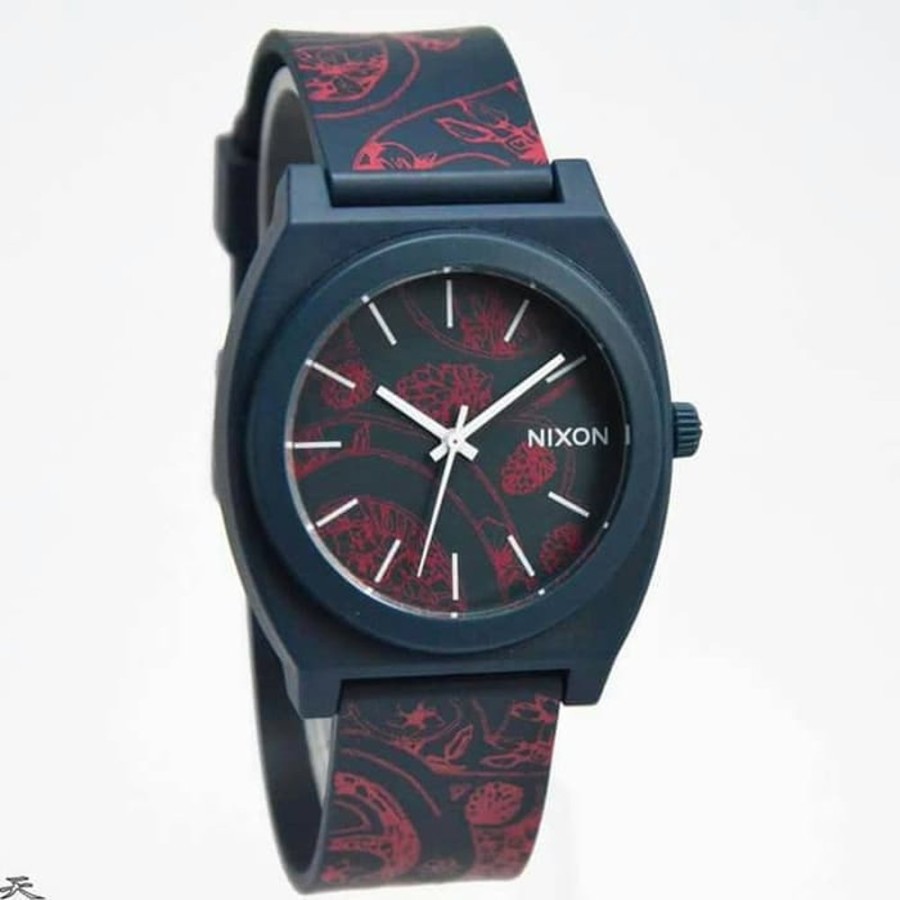 jam tangan Nixon A1191984 Time teller P navy-paisley original