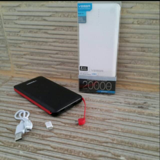 POWER BANK VEGER ORIGINAL 20000MAH POWERBANK