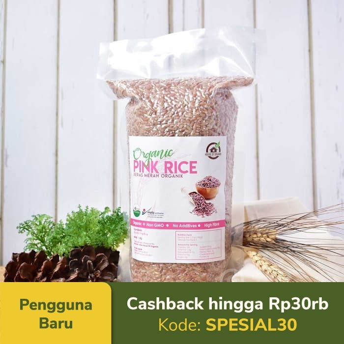 

Ds501Vs House Of Organix Organic Pink Rice ( Beras Pink Organik ) 1 Kg Sv012Ss