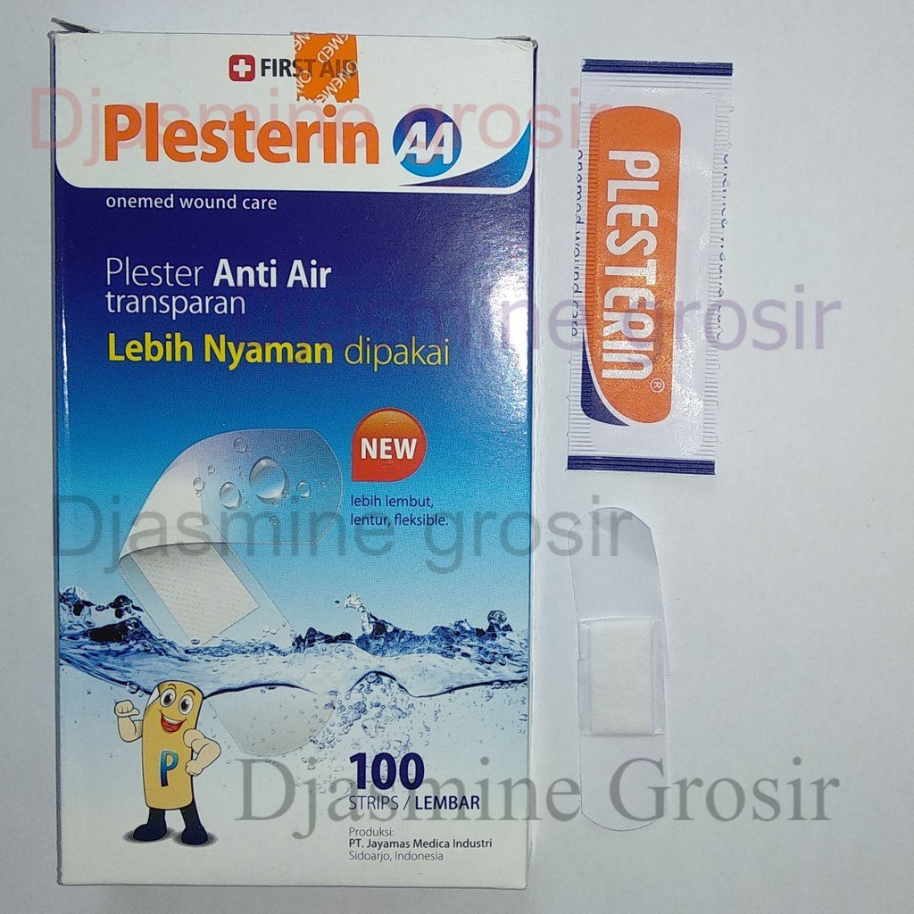 Plaster Luka Bening Plasterin AA isi 100 Onemed