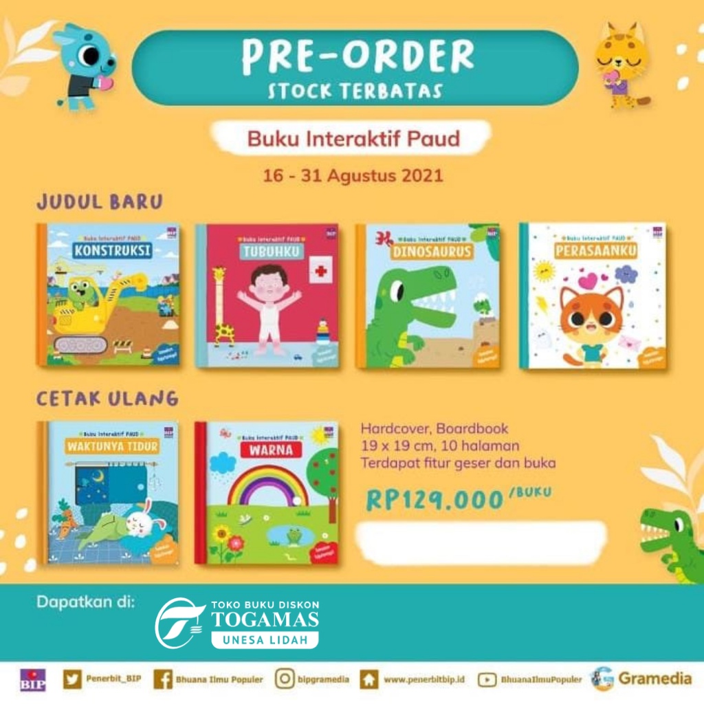 SERI BUKU INTERAKTIF PAUD KARYA AUZUO