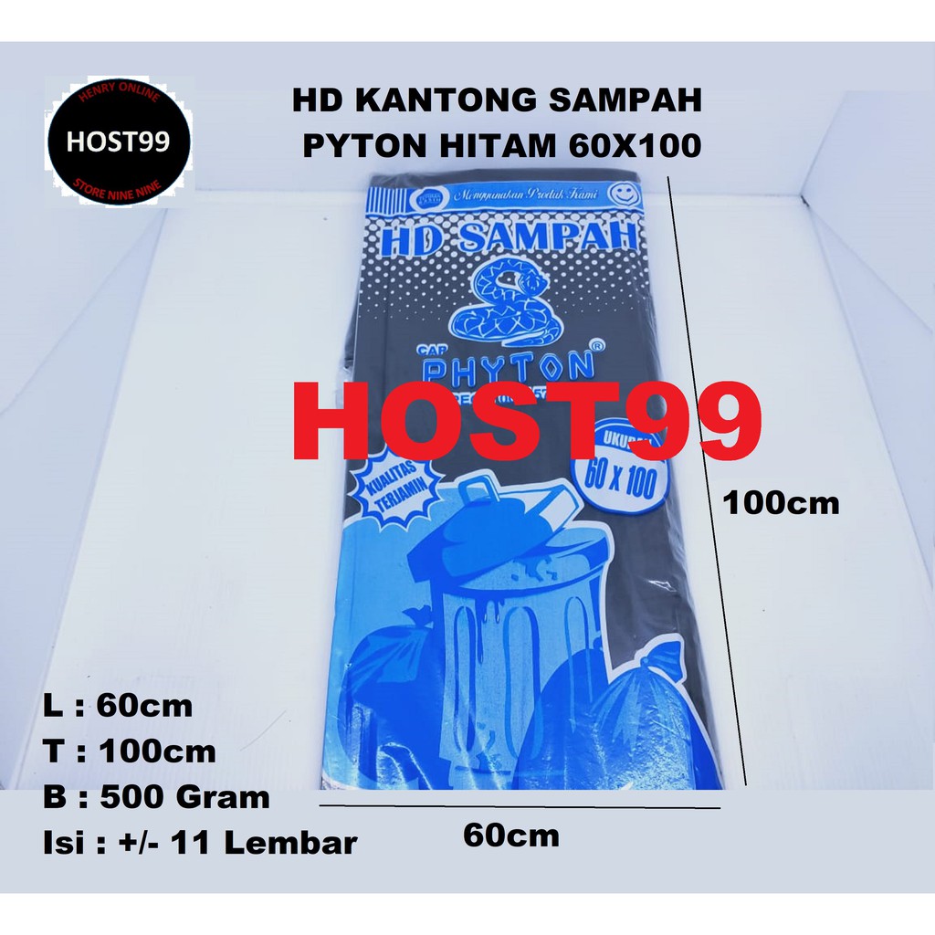 Jual Hd Sampah Kantong Plastik Sampah Polybag Sampah Polibag X