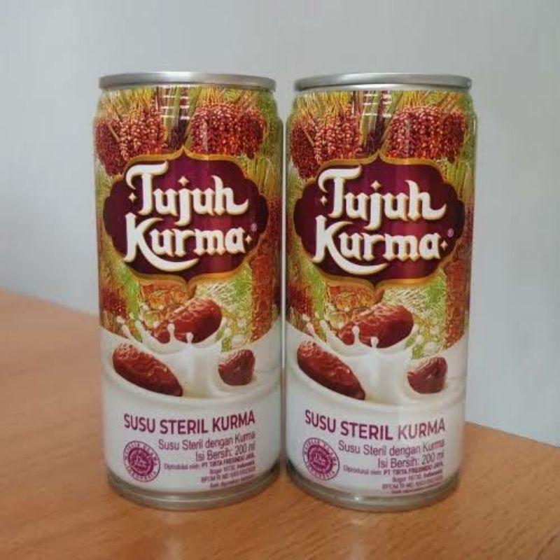 

Susu steril Tujuh Kurma - Netto 200 ml