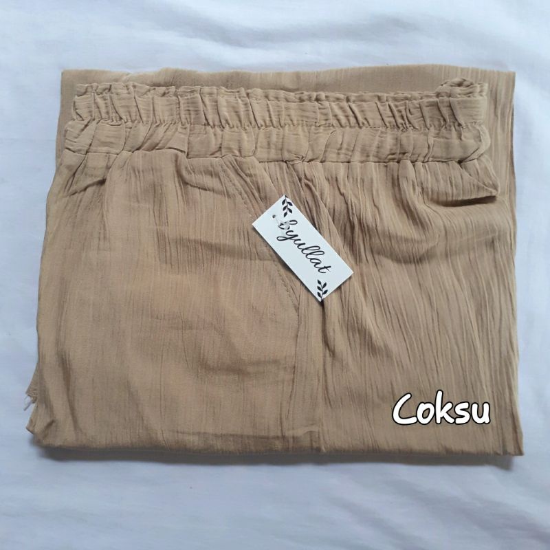 RUBY CRINKLE CULLOTE / CELANA KULOT CRINKLE PREMIUM-Coksu