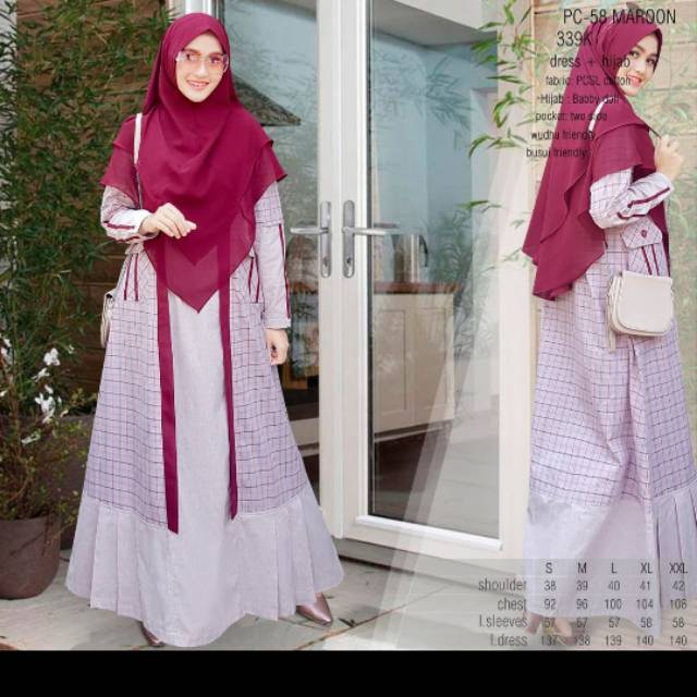 Salee Gamis original Endomoda (gamis only)