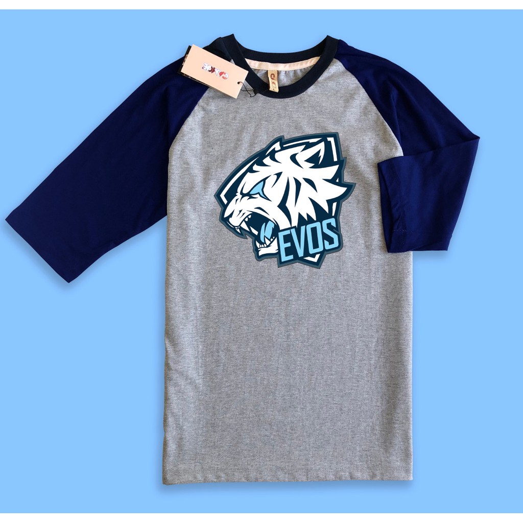 Kaos Raglan Gaming Evos Esports
