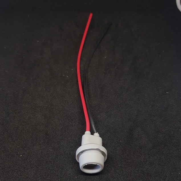 Cop Lampu Speedometer T10 - Fitting cop soket lampu spidometer dop T10 polos