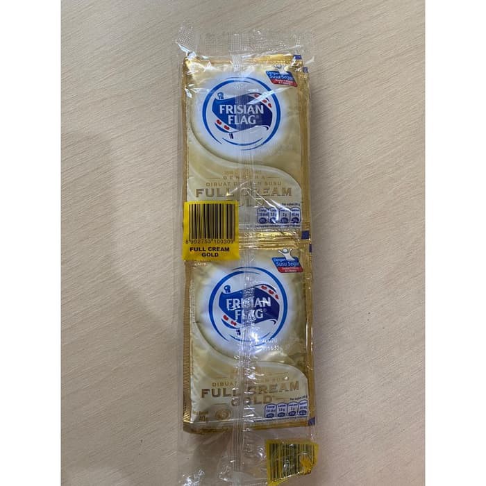 

Susu Bendera Frisian Flag Gold Kental Manis Sachet