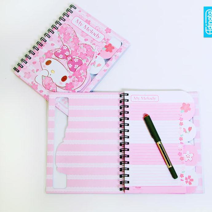 

BARU My Melody Deluxe Notebook - Adinata / Buku Tulis / Catatan