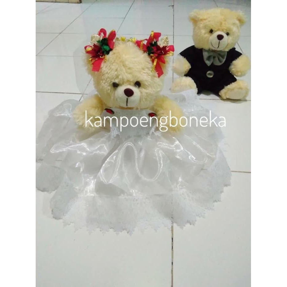 

[Termurah] ++ wedding dolls 25cm packing plastik pasang