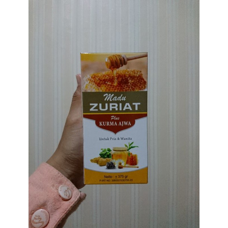 Madu Zuriat Plus Kurma Ajwa Madu Promil 375 gram