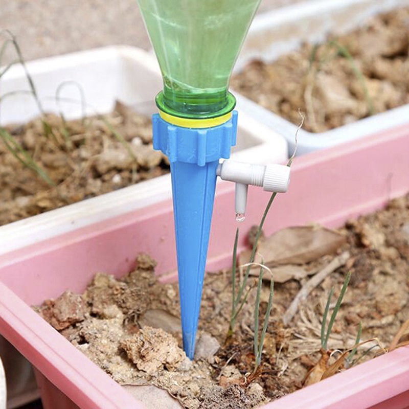 【Theredsunrisesiwy.id】1Pc Plant Water Seepage Organ Automatic Drop Valve Adjust Flower Self-watering