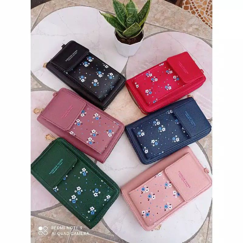 DOMPET HP FLOWER#DOMPET HP BAGUS#DOMPET HP MURAH