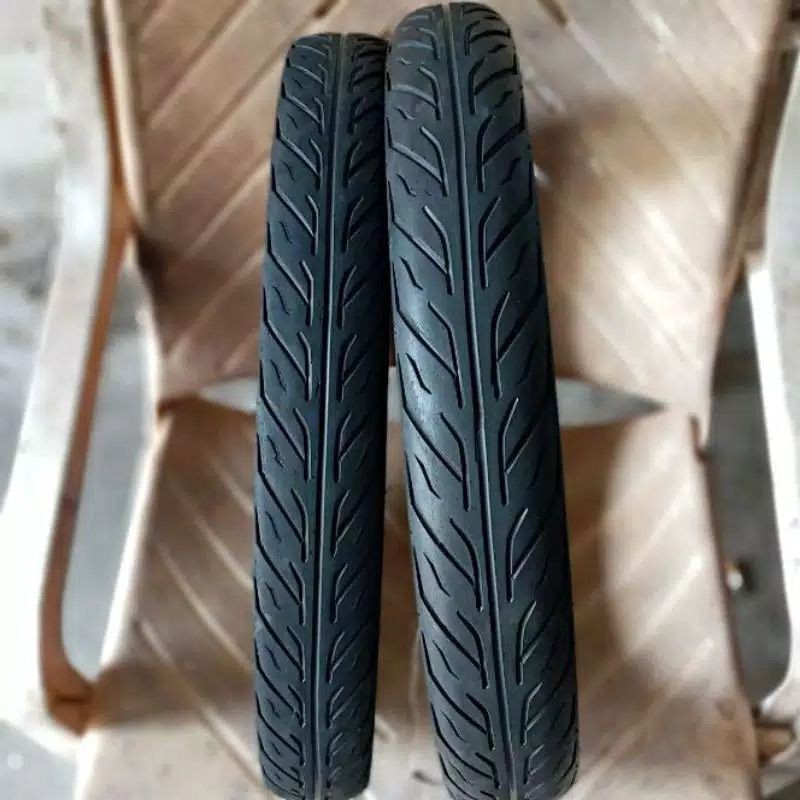 Sepasang ban copotan cacing Ring 17 merk Swallow ukuran 60/90_50/90-17 kualitas tebal