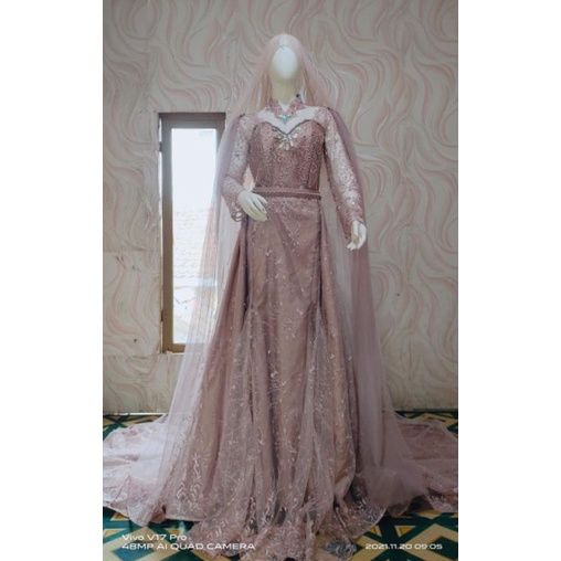 promo!gaun slim rok duyung
