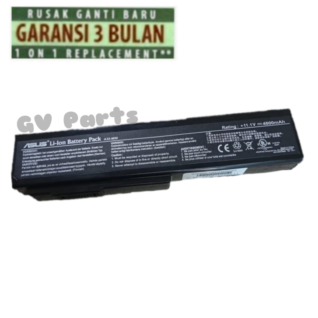 Baterai Laptop Asus N43SL/ M50