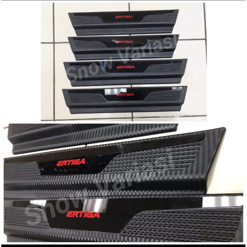 Sillplate Samping All New Ertiga 2018 2020 2022 2023 Up Exclusive Merah Carbon