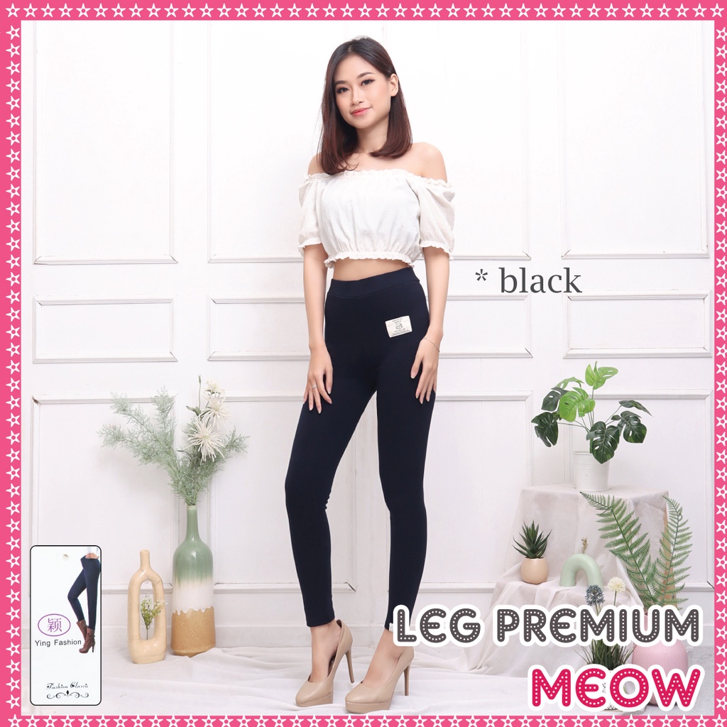 Legging Tebal Wanita / Legging Meow Buu / Legging Wanita Panjang