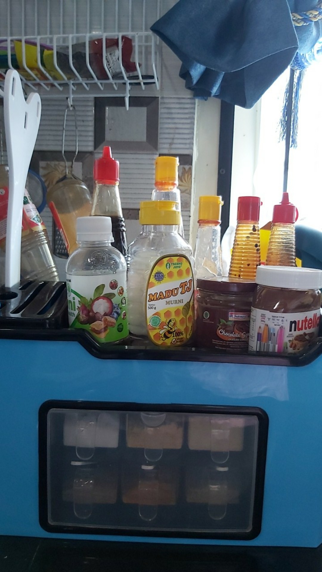 Tempat Bumbu Dapur / Rak Bumbu Dapur / Tempat Alat Masak / Cooking Ware Seasoning Storage