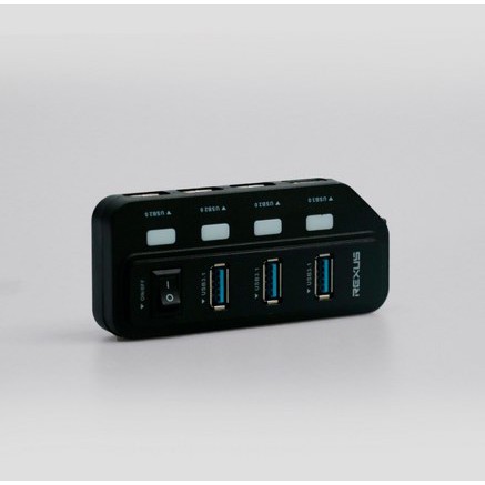 ITSTORE USB Hub Rexus 3.1 H332 7 Port + Converter Type C