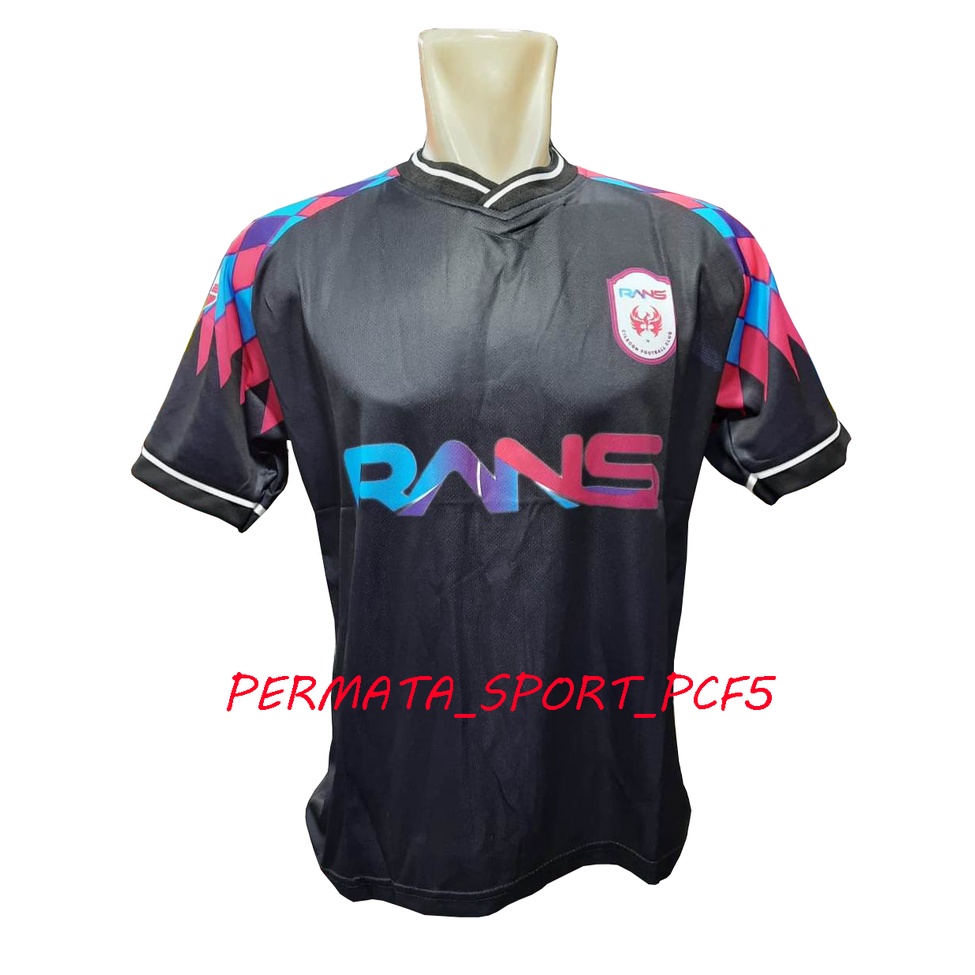 Jersey Bola Rans Cilegon Hitam Edisi 2021-22 Murah