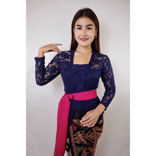 SALE KEBAYA JADI STREATCH - KEBAYA JADI BROKAT LENGAN PANJANG - KEBAYA JADI BROKAT STRETCH SOFIA -KEBAYANJADI BALI MODERN