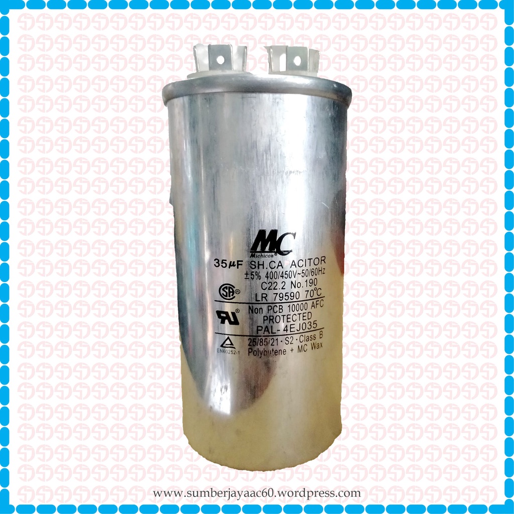 Kapasitor AC 15 - 35 Mikro