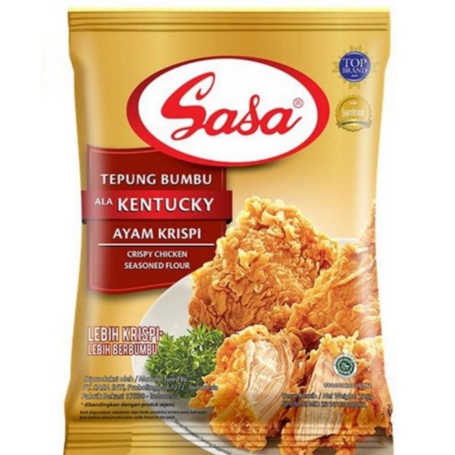 

TEPUNG BUMBU SASA ALA KENTUCKY AYAM KRISPI 200g