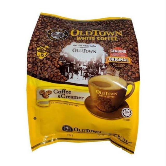 

Kopi Old Town Coffee & Creamer Malaysia (isi 15 Sachet)