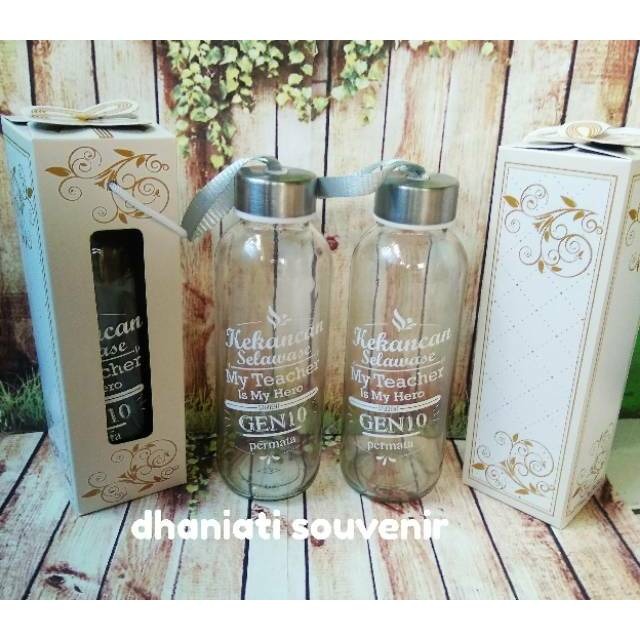 souvenir botol tumbler 300 pcs souvenir tumbler+box sablon