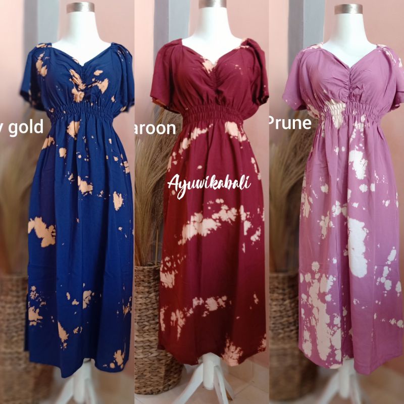 STELLA DRESS PANJANG // Dress Sabrina // Daster Bali
