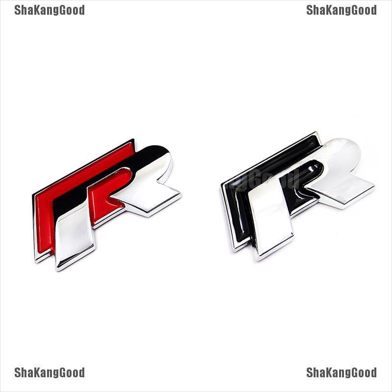 Stiker Emblem Fad shakang rline R Line Bahan Metal untuk Mobil VW Golf